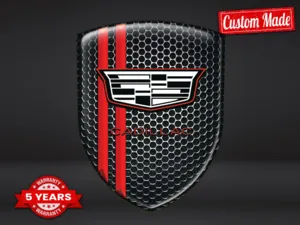 Cadillac Distintivi Resina Edizione Limitata Adesivi Cupola Top